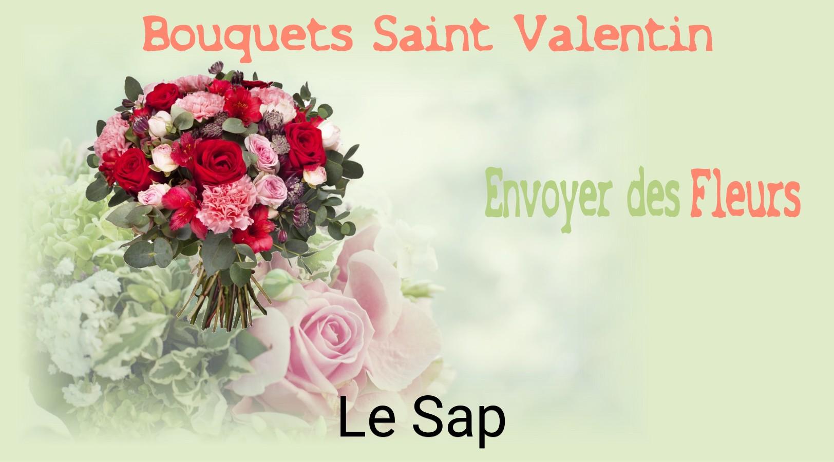 Roses de Saint-Valentin livrées à Le Sap